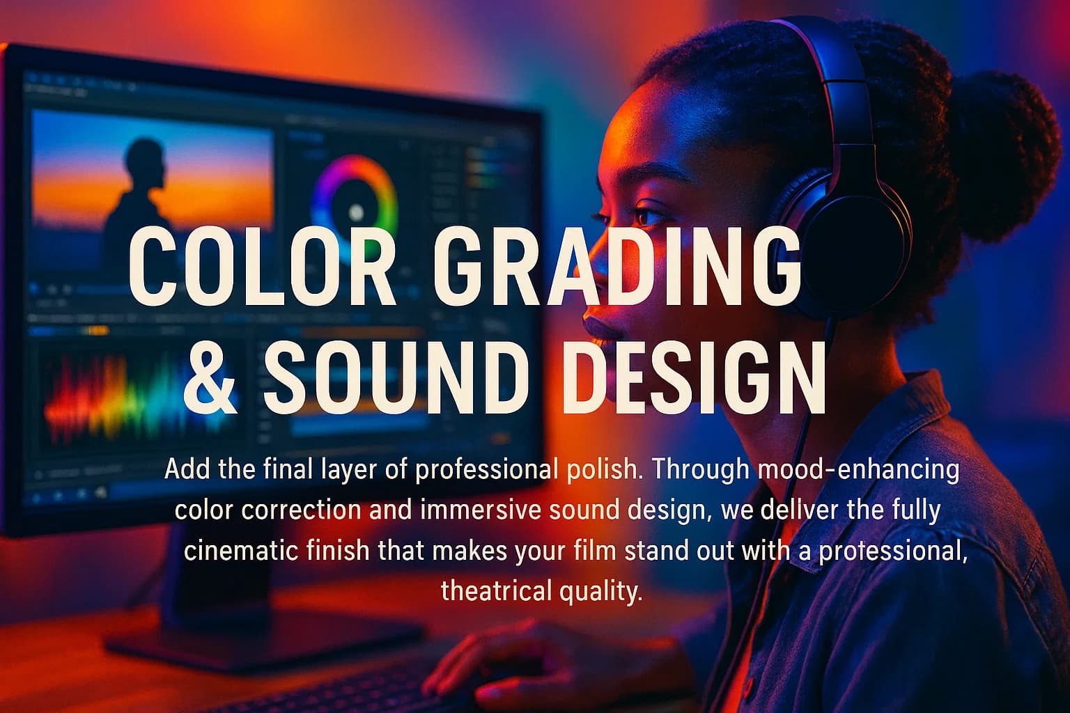 Color Grading & Sound Design