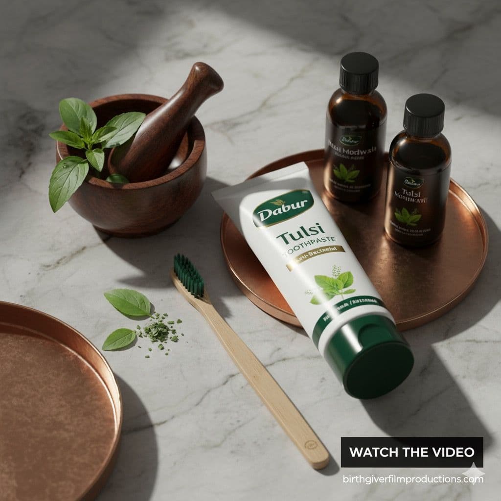 DABUR TULSI TOOTHPASTE | Digital  Commercial