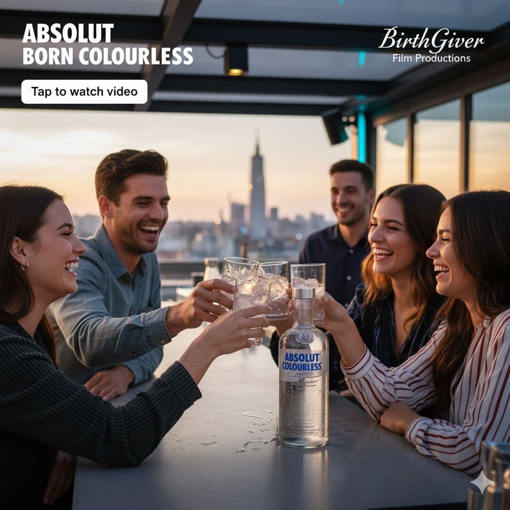 ABSOLUT BORN COLOURLESS | TV Commercial